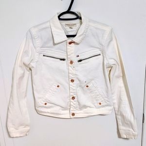 New White Tommy Jeans Jacket - Women's Size Large